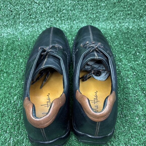 Cole Haan Zeno Mens Split Toe Lace Up Sneaker Size 10.5M Black Leather Shoes main image 12